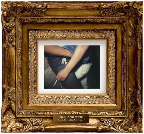 Allmusic album Review : After expanding his intimate indie folk sound about as far as it could go on the last Iron & Wine album, Kiss Each Other Clean, Sam Beam (and trusty producer Brian Deck) take a step back on Ghost on Ghost and deliver something less suited for large arenas and more late-night jazz club-sized. The arrangements on that album were stuffed with instruments and seemed built to reach the back row; this time there are still plenty of horns, violins, and female backing vocals in the mix, but they are employed with a much lighter touch. Working with jazz drummer Brian Blade and a standup bass and mixing together elements of country, jazz, indie rock, and soft rock, the album has a much more intimate feel that suits Beams quietly soulful vocals much more naturally. Its still very slick and pro-sounding, but not to the point of distraction. It sounds like the work of two highly skilled craftsmen making the kind of album they should make, instead of guys trying to make something relevant and "big." Beams songs this time are more diverse than usual; he delivers the kind of songs an Iron & Wine follower would expect, nocturnal and hushed confessionals (the echoing "Joy," "Winter Prayers") and cinematic ballads ("Baby Center Stage") that sound like they would have fit in well on the last couple albums. Balancing these against gritty and intense songs that seethe with barely controlled drama and emotion ("Grass Widows," "Lovers Revolution") and a couple almost happy-sounding uptempo tracks (like the rambling, very Belle & Sebastian-influenced "Grace for Saints and Ramblers") shows that Beam is really expanding the kind of songs he is writing and doing it with a large degree of success. Anyone who has been with I&W since the beginning might find it hard to believe they would ever record a song as lightly soulful and sweet as the almost jaunty "The Desert Babbler" or as easy on the ears as "New Mexicos No Breeze," which sounds like a dusty indie pop take on Seals & Crofts, or as musically complex as the very hooky "Caught in the Briars." Bringing the scale back down to something human while injecting some jazz and sunshine into the I&W sound proves to be a very good strategy for Beam, and it makes Ghost on Ghost one of the most satisfying albums the group has done to date. ghost_on_ghost