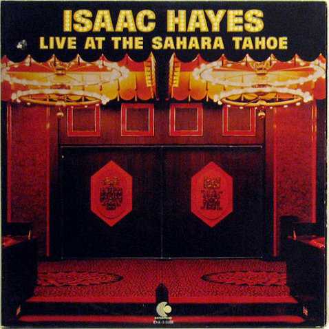 Allmusic album Review : You could expect Isaac Hayes to be in his element at a resort venue -- lounge soul was his forte, and this double album offers almost two hours of it. Hayes demonstrates his versatility by getting "Shaft" out of the way right off the bat and alternating between originals and covers of a wide range of tunes, including "Light My Fire," "Never Can Say Goodbye," "Rock Me Baby," "Stormy Monday Blues," "Feelin Alright," and "Its Too Late" (yes, the Carole King song). Often these are linked together, of course, by Hayes brotherly raps; for Bill Withers "Aint No Sunshine," he tests the limits, stretching the tune just past the ten-minute mark. The set has a funky lounge lizard charm, but its too much to bear at once, except for the most devoted of fans. live_at_the_sahara_tahoe