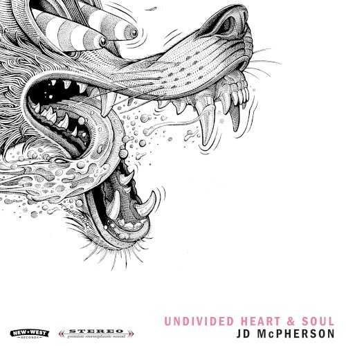 Allmusic album Review : Early in the recording of his third full-length album, 2017s spirited Undivided Heart & Soul, JD McPherson paused the process to take Queens of the Stone Ages Josh Homme up on his offer to come jam at his studio in what amounted to a kind of creative jump-start -- a way to get the juices flowing again. While its unclear if anything they played made it onto Undivided Heart & Soul, it certainly sounds like it could have. Rife with gritty R&B; tones and a driving punk energy, the album sounds like something QOTSA might have made if theyd come into their own in the 60s garage rock era instead of the alt-rock 2000s. Which means, for longtime McPherson fans, the album feels both familiar and like a conscious attempt to shake things up; not a huge leap off the stylistic cliff, but a dance on the edge nonetheless. Recorded in Nashvilles historic RCA studio B with producer Dan Molad, Undivided Heart & Soul once again finds the Oklahoma-born belter joined by longtime bassist and collaborator Jimmy Sutton, as well as his regular touring lineup of pianist/organist Raynier Jacob Jacildo, drummer Jason Smay, and guitarist/saxophonist Doug Corcoran. Making guest appearances are Lucius Jess Wolfe and Holly Laessig, Nicole Atkins, and Raconteurs guitarist Jack Lawrence. Also helping McPherson disrupt his own sound here are several songwriting collaborators including nervy pop stalwart Butch Walker, fellow Oklahoman Parker Millsap, and former Semi Precious Weapons-guitarist-turned Nashville-psych-singer/songwriter Aaron Lee Tasjan. The result is that McPhersons brand of vintage Americana sounds even more stylistically cross-pollinated. Cuts like the lushly romantic "Hunting for Sugar" and the driving "On the Lips" somehow touch upon classic Memphis and Chicago soul sides just as much as they evince 80s Squeeze and the edgy garage rock of the Strokes. Furthermore, while there are certainly a handful of well-honed chorus hooks here, tracks like the yearning "Jubilee" and the Tommy James-esque "Under the Spell of City Lights" deftly subvert anticipation with downplayed choruses that come just a hair later than youd expect. These are subtle shifts that speak to McPhersons ever-growing songcraft. Thankfully, what hasnt changed is his knack for crafting memorable pop hooks, as evidenced by the Eddie Cochran-esque groover "Cryings Just a Thing That You Do," and the acidically bluesy "Lucky Penny." Both are kinetic anthems that make great use of McPhersons highly resonant, bell-tone vocals and strikingly literate lyrics. A former art teacher who grew up on a ranch, McPherson has always distinguished himself as both imagistic poet and dirt-on-his-boots troubadour. Its a dichotomy that informs much of Undivided Heart & Soul. On "Cryings Just a Thing That You Do," he sings "Youre sipping your Darjeeling/And staring at the ceiling/You dream about it splitting in two," and later "I kinda held my head down for most of the ride/Skimming through Rossetti and Poe." Arty tropes aside, with Undivided Heart & Soul, McPherson continues to pull all of his varied stylistic influences together into his own vibrantly coherent brand of visceral, emotive rock that grabs you by the collar and demands your passion. undivided_heart_soul