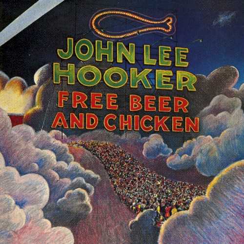 Allmusic album Review : In some ways this is a typical John Lee Hooker album; in other ways it is totally unlike any other he did. Being interesting can be a curse, however, as the music itself just isnt that inspired. Of course, if these tracks were released by an unknown that might be another story, but this is John Lee Hooker. Yes, this is Hooker, fiddling around under the thumb of an ABC contract and seemingly in the hands of producer Ed Michel, whose credits and track record of good albums is not to be sneezed at. Free Beer and Chicken has the sound of a collection of tracks that were salvaged from some ambitious but never finished project involving dozens of guests. Thats one thing that is typical, or at least would become typical in the last, most high-profile decade of Hookers career. His albums from the 90s became limousine rides in which faces from People magazine would wind up sitting atop the listeners speaker box, at least symbolically. Michel predicts this trend by inviting Joe Cocker as well as several other stars whose identities were lost when the label cheaped out on including the insert after the first pressing of the album sold out. Michel also invited some of the artists he was producing for ABCs sister company, Impulse!, creating some unusual partners for Hooker, such as Sam Rivers on flute and Michael White on violin. This album is thus useful to connect vast portions of the avant-garde jazz, blues, and rock scenes in degrees of separation games, but in the case of Rivers his appearance is no big deal musically. White does crank out some good violin solos, while the burbles and mutterings of strange funk guitarists such as Wa Wa Watsou and Mel Brown are diverting, if not moving. Still, Free Beer and Chicken gets a low rating due to the presence of all the talent mentioned, as well as the genius of Hooker: With all that going for it, this should have been a much better album. free_beer_and_chicken