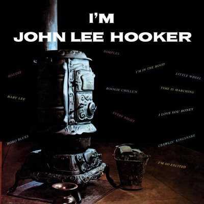 Allmusic album Review : Winding through the literally hundreds of titles in John Lee Hookers catalog is a daunting task for even the most seasoned and learned blues connoisseur. This is especially true when considering Hooker recorded under more than a dozen aliases for as many labels during the late 40s, 50s, and early 60s. Im John Lee Hooker was first issued in 1959 during his tenure with Vee Jay and is "the Hook" in his element as well as prime. Although many of these titles were initially cut for Los Angeles-based Modern Records in the early 50s, the recordings heard here are said to best reflect Hookers often-emulated straight-ahead primitive Detroit and Chicago blues styles. The sessions here comprise Im John Lee Hooker, with its 12 tracks taken from six sessions spread over the course of four years (1955-1959). Hooker works both solo -- accompanied only by his own percussive guitar and the solid backbeat of his foot rhythmically pulsating against plywood -- as well as in several different small-combo settings. Unlike the diluted, pop-oriented blues that first came to prominence in the wake of the British Invasion of the early to mid-60s, the music on this album is infinitely more authentic in presentation. As the track list indicates, Im John Lee Hooker includes many of his best-known and best-loved works. Right out of the gate comes the guttural rumble-tumble of "Dimples" in its best-known form; indeed, it can be directly traced to -- and is likewise acknowledged by -- notable purveyors of Brit rock such as Eric Burdon, who incorporated it into the earliest incarnation of the Animals, the Spencer Davis Group, and the decidedly more roots-influenced Duane Allman. Another of Hookers widely covered signature tunes featured on this volume is "Boogie Chillun." This rendering is arguably the most recognizable in the plethora of versions that have seemingly appeared on every Hooker-related compilation available. Additionally, this version was prominently featured in The Blues Brothers movie as well as countless other films and adverts. Likewise, a seminal solo "Crawlin King Snake" is included here. The tune became not only a staple of Hookers, it was also prominently included on the Doors L.A. Woman and covered by notable bluesmen Albert King, B.B. King, and Big Joe Williams, whose version pre-dates this one by several decades. Im John Lee Hooker is one of the great blues collections of the post-World War II era. Time has, if anything, only reinforced the significance of the album. It belongs in every blues enthusiasts collection without reservation. im_john_lee_hooker