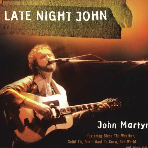 Allmusic album Review : As the title signifies, the raison dêtre behind this compilation seems to be zeroing in on songs that find John Martyn in his mellower after-hours folk-blues-jazz moods. While the 16 tracks span the first couple of decades of his recording career (from 1967-1986), it shouldnt be regarded as a best-of or overview, as Martyns been too prolific and stylistically restless for this to be representative of his work. Considering how stylistically (and qualitatively) erratic his albums have been, however, theres something to be said for an anthology that emphasizes particular facets of his sound, as this one does. It results in a collection thats more consistent than most Martyn records (compilations or otherwise), and does manage to include some of his better-known songs, such as "Stormbringer," "Bless the Weather," and "Solid Air." Generally theres a shift over the years from an acoustic folk-based approach -- the first song, 1967s "Ballad of an Elder Woman," strongly recalls Bert Jansch, while 1968s "Fly On Home" will find favor with those who enjoy Nick Drake -- to more sophisticated jazz-inflected arrangements. The last few cuts do start to verge on moving from mellow to mushy in their slickness. But generally the material -- all but the last three cuts hailing from 1967-1977 -- is strong and satisfying, and perhaps more accessible to the average pop listener than a more wide-ranging and extensive Martyn best-of. late_night_john
