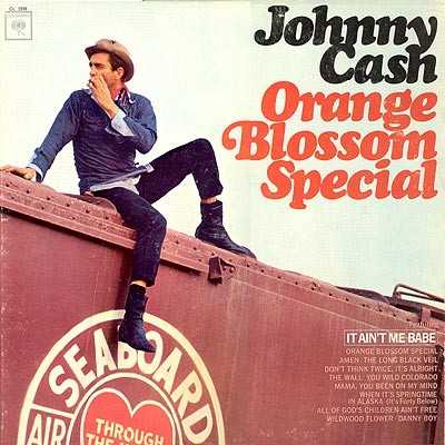 Allmusic album Review : Even if the best and most popular songs on this 1965 album are the ones most likely to show up on greatest-hits compilations ("The Long Black Veil, "Orange Blossom Special," "It Aint Me Babe"), it certainly rates as one of Cashs finer non-greatest-hits releases. If nothing else, it would have historical importance for the inclusion of three Bob Dylan covers, at a time when Dylan was just starting to get heavily covered by pop musicians (and not often covered by country ones). "It Aint Me Babe," with duet vocals by June Carter, was the most notable of them, although hearing it these days, some may be taken aback by the mariachi horns. Ditto for "Mama, You Been on My Mind" (which Dylan himself had not released when Cash recorded it), where its startling to hear Boots Randolphs yakety sax come in for a bit. "The Long Black Veil," though, is an ageless classic, and the title cut one of his best train-oriented songs. The rest of the album is respectable and diverse, if not as outstanding, and includes the stark Cash original "You Wild Colorado," more duet vocals from Carter on the Johnny Horton cover "When Its Springtime in Alaska," a bouncy rendition of the Carter Familys "Wildwood Flower," the spiritual "Amen," and, less successfully, a sentimental reading of "Danny Boy." The 2002 CD reissue adds three bonus tracks that were previously unavailable in the United States (and had been included on the Bear Family box set The Man in Black: 1963-1969), among them an acoustic cover of A.P. Carters "Engine 143" and a different version of "Mama, You Been on My Mind" (this time with mariachi horns!). orange_blossom_special
