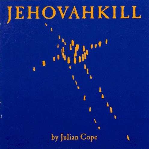 Allmusic album Review : Moving into what he later described as the second part of a trilogy of albums, Jehovahkill sees Julian Copes focus shift from environmental collapse to raging against the destructiveness of mainstream religion and an attendant celebration of earlier, heathen impulses. The artwork and design draw this out further, with Cope providing commentary on a number of ancient megalithic temples and sites, along with attendant poetry. As with Peggy Suicide, though, the music is what is first and foremost, and following that earlier albums success Cope was on a roll. With only Skinner and Cosby making up the core band this time out, plus a variety of guest performers and snippets (including cult musician/astronomer Dr. Fiorella Terenzi on the crazed Krautrock/funk of "Poet Is Priest..."), Cope turned in another 70-minute-long effort. If Jehovahkill isnt quite as perfectly balanced as Peggy Suicide, it comes darn close, definitely leaving the late-80s trough behind. "Soul Desert," the opening number, actually almost picks up where Peggy Suicide left off, with "Las Vegas Basement," with the same low-key late-night vibe. Copes voice is again at full strength, whether gently singing or just going all out; here hes able to do both as the song amps up further about halfway through. From there Jehovahkill move through three phases, much like Peggy Suicide was divided into four. The overall tone of the record is looser than Peggy, with Copes various celebrations and condemnations often sounding like they were captured on a first-time run-through. He definitely sounds like hes more performing intense rituals instead of songs, as on the powerful, building intensity of "Up-Wards at 45 Degrees" and the awesome "The Tower." Combined with everything from the rural blues-goes-drone rock of "The Mystery Trend" and the combined Neu!/Stooges tribute "The Subtle Energies Commission" to the amusing "Julian H. Cope," it adds up to another fine Cope album. jehovahkill