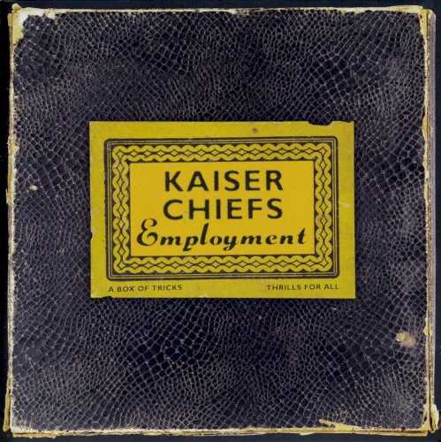 Allmusic album Review : Inspired by that moment sometime in the late 70s when punk gave birth to new wave (and looked back to the heyday of 60s mod for inspiration), the Kaiser Chiefs debut, Employment, expands on the sharp, sussed sound of their singles in surprising ways. A look at British life and its discontents, Employment is a remarkably ambitious debut album that aspires, right down to its cheeky liner notes and graphics, to be the Parklife or All Mod Cons of the 2000s. While it doesnt quite reach those heights, it does have its fair share of memorable songs. Chief among them is the one-two punch of "Everyday I Love You Less and Less," a tightly wound "get lost" song that seamlessly mixes the bands punky guitar-bass-drums attack with synths and drum machines, and their signature single, "I Predict a Riot," another prime example of the bands barbed, pissed-off pop. "Saturday Night" is another standout; with its brassy stomp and lyrics like "watching the boys on their motorbikes/I want to be like those guys," its a Quadrophenia-like understanding of what it is to be lonely in a crowd. On songs like moody-yet-stylish "Modern Way" and the cheeky, contradictory "Na Na Na Naa," the Kaiser Chiefs sound so effortlessly "on" that its something of a surprise when Employment begins to lose momentum. Despite its pretty 60s pop melody, "You Can Have It All" drags a bit, while the vaudeville-tinged "Time Honoured Tradition" and "Born to Be a Dancer" are too precious and theatrical for their own good. Although its not among their best songs musically, and its Beach Boys piss-take title is a little annoying, "Caroline, Yes" is one of the Kaiser Chiefs more interesting bits of songwriting: on the surface, the narrator is upset because the other guy took Caroline away from him, but what really gets him is that the other guy is "everything I want to be in my life." Likewise, Employment ends with "Team Mate," a tantalizingly short character sketch that is also the bands best ballad. The Kaiser Chiefs ambition is a double-edged sword: its admirable that they wanted to branch out in so many directions on their first full-length, but it might have been a better -- or safer, at least -- move to stick to the amazing rockers that made their name in the first place. Employment is an uneven but still very promising debut that suggests that one day the Kaiser Chiefs will pull off something even more ambitious. employment