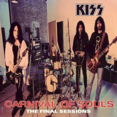 Allmusic album Review : Before Gene Simmons and Paul Stanley reunited with Ace Frehley and Peter Criss, they recorded Carnival of Souls with guitarist Bruce Kulick and drummer Eric Singer, intending to release the record either in late 1995 or early 1996. Once the reunion took off, Carnival of Souls was shelved and Kulick and Singer were unceremoniously given their walking papers, the final chapter of their history erased from public record. Unsurprisingly, the unreleased album became a hot bootleg in collectors circles, paving the way for its official release in the fall of 1997. In some ways, it should have stayed unreleased, since Carnival of Souls hardly captures Kiss at their best. None of the songs, either the predictable rockers or the by-the-book power ballads, stand out, and the music sounds canned, forced, and over-produced, with little of the self-deprecating humor that made the comeback tour a success. Only the dedicated -- who probably already own it on bootleg -- will have the patience to wade through the record to find the few minor items of worth. carnival_of_souls_the_final_sessions