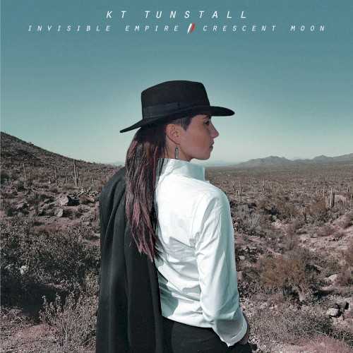 Allmusic album Review : On her Blue Note debut, KT Tunstall does a musical about face from the bright, shiny production and uptempo pop of 2010s Tiger Suit and 2007s sparkling Drastic Fantastic. Invisible Empire/Crescent Moon is a gentler, more organic collection. The split title reflects the albums linked themes of mortality (the death of her father) and the end of love (a divorce), and the two different sessions helmed by Howe Gelb in the Tucson desert during the spring and winter of 2012. The shifting signifiers in her lyrics and the subtleties of these simple yet effective melodies required an empathic, intuitive producer who would color and highlight rather than define. Together, they deliver ig. Despite using occasional strings, steel drums euphonium, woodwinds, and even a mellotron, this is not a slick affair. In fact, its easily the warmest, most natural-sounding record in her catalog. Despite the weighty life events that inspired the songs, this is hardly a "dark" album. Its serious and looks deep; its songs find truth in unlikely places, but they never despair. "Made of Glass" is a soulful waltz in which the protagonist reveals her weariness in grieving -- but accepts it as process and transition. Colored by an elegant vibraphone, pedal steel, whistling that could have come from a Morricone score, winds, and brass, Tunstalls voice glides through the mix, embracing the tension between sorrow and waiting for its end. The single "Feel It All" -- which also has a reprise "Band Jam" version as a bonus track -- is spare, bluesy, desert Americana. Acoustic and electric guitars come together and separate in sultry contrast. John Parishs shuffling snare and kick drum walk it out as Tunstall expresses the wide-open, raw tenderness the heart encounters as it embarks upon a new reality fraught with dangerous possibilities. Her lyric expresses that vulnerability is not just the cost of humanity, but its gift. The vocal duet between Tunstall and Gelb on "Chimes," caressed by accordion, Spanish guitar, and reverbed strings, is the most delicate, lovely tune here. "No Better Shoulder" commences as a shimmering acoustic ballad, but evolves, becoming a vast psychedelic expanse of layered textures, near sultry enveloping reverb, and ambient spaces, as it unhurriedly builds to a careening climax. Invisible Empire/Crescent Moon details emotional and mental states in the stages of transition from grief to acceptance and looking forward; but the constant thread running through this beautiful set is that the core experience of loss is necessary -- and even welcome -- in order to celebrate "…the table of this life." invisible_empire_crescent_moon