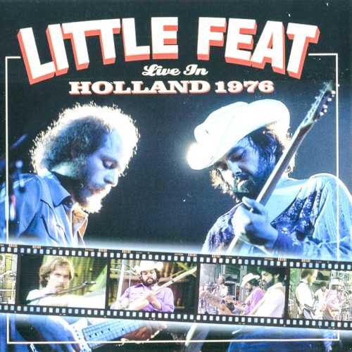 Allmusic album Review : There has been a wealth of live Little Feat treasures over the past couple of years. In May of 2013, Hellzapoppin, an import issue of a 1975 WBCN broadcast, was issued. Then in November, American Cutie, recorded in 1973 at Ebbets Field by Colorados KCUV FM, hit the streets. In both cases the audio had been significantly improved over the many bootleg sources of these tapes and warranted purchase. Now Eagle Vision ups the ante by getting this twin audio and video set from the Pinkpop Festival in Holland on June 7, 1976. While the performance is Little Feat in all its funky glory -- Lowell George was at a personal peak here -- it is a bit shorter than the Hellzapoppin show, which it resembles. The reason is simple: the former was a Little Feat gig; this features the band as part of a festival lineup. Clocking in at under 70 minutes, this gig is all GO, commencing with "Skin It Back" giving way to "Fat Man in a Bathtub." There are a few rough spots in the audio, but nothing serious enough to remotely consider not picking this up if youre a fan. Some of the other highlights here are the soulful, relaxed groove of "One Love Stand," which leads into an earthshaking "Rock and Roll Doctor," with a scathing slide solo from George. All the seeming contradictions in this bands live presence are on display here when watching the video, such as how laid-back and loose their approach can seem -- until one listens to the music. Its all popping grooves, interlocked vamps, focused arrangements, and a generous sense of solo space as well as a nearly unrivaled sense of timing -- and worth every superlative that has ever been tossed their way. Paul Barréres taut solo that introduces "All That You Dream" is indicative of the forthcoming depth of emotion in Georges vocal. And speaking of Barrére, his extended break on "Dixie Chicken" -- a ten-minute jam that emerges from a nasty, dirty "Cold, Cold, Cold" -- is a hallmark in Little Feats live record history. "Tripe Face Boogie" is so ferocious it could have been the closer or an encore, and based on the enthusiasm of the crowd, thats no exaggeration. But the intensity only increases on closer "Feats Dont Fail Me Now" and into "Teenage Nervous Breakdown," the encore. The video on this set is a beautifully done show with four cameras on a sunny afternoon with gorgeous close-up footage throughout. Live in Holland 1976 is an absolute must for Little Feat fans, and serves as a fine introduction for the newcomer to their particular brand of musical magic-making. live_in_holland_1976