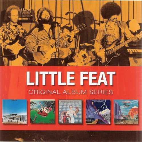 Allmusic album Review : This 2010 box rounds up the best Little Feat studio albums -- Little Feat, Sailin Shoes, Dixie Chicken, Feats Dont Fail Me Now, and The Last Record Album -- in a slipcase. Each of these five albums is presented as a mini-LP in a cardboard sleeve, making this a handsome and easy way to get the Feats best all at once.