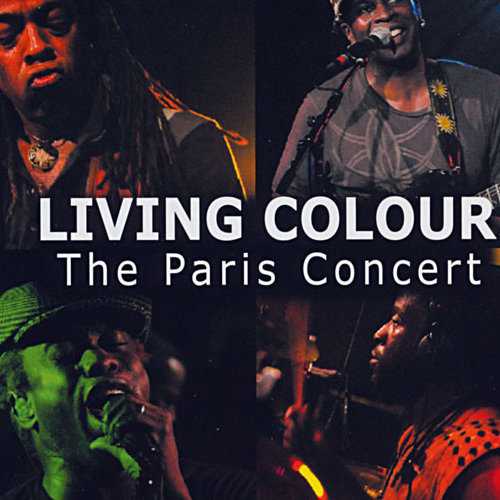 Allmusic album Review : As of 2009, Living Colour has released a total of five live albums -- which is pretty unheard of for a rock band, unless youre the Grateful Dead. However, 2009s Paris Concert is arguably the best Living Colour live release yet. Recorded in the summer of 2007, the double-disc CD was also released as a DVD that replicates the set list song for song, and balances the hits ("Glamour Boys," "Cult of Personality") with covers ("Papa Was a Rolling Stone," "Crosstown Traffic"), album cuts ("Go Away," "Song Without Sin"), and head-scratchers (the Doug Wimbish-sung "Either Way"). The band sounds as rockin, funky, and unpredictable as ever -- offering a pretty well-balanced set of renditions of songs from all four of their studio albums -- with a slightly heavier emphasis on Vivid. That said, a pair of over-12-minute songs ("Sacred Ground" and "Flying"), and an over-six-minute unaccompanied drum solo take up too much space, and as a result, such expected tracks as "Times Up" get the boot. But again, looking at the big picture, Paris Concert will satisfy many Living Colour fans as the groups one-and-only live release in their album collection. the_paris_concert