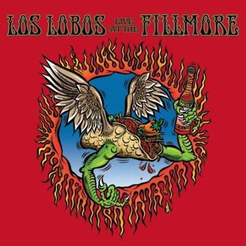 Allmusic album Review : While Los Lobos have made a handful of great albums during the course of their career, you have to see them live to fully appreciate their status as one of Americas best rock bands. Their material is smart and wildly eclectic, theyre superb musicians whose interplay has been honed to a fine edge by years of road work, and they know that great chops will never be as important as a strong dose of sweaty enthusiasm if you want to get over with an audience; put it all together and you get a group that never disappoints a crowd. Its a bit surprising that, after more than thirty years together, no one ever thought to record a Los Lobos live album, but in the summer of 2004, as the band was celebrating their official 30th Anniversary, they brought in a camera crew and a mobile recording truck to document a two-night stand at San Franciscos Fillmore Auditorium; the results were released as a DVD in late 2004, and now an audio-only version of Live at the Fillmore has come out on CD. Given how impressive a backlog of material this band has, its almost inevitable that Live at the Fillmore would be a bit of a disappointment, given that theres only so many of los Lobos many great songs can appear on a single disc, especially since the band puts the strongest focus on their most recent material in this set. But with an eye towards history, they do offer a taste from most of their albums in these 14 songs (going all the way back to 1984s And a Time to Dance), and the recording gear caught the band on a good night -- Los Lobos are clearly having a good time on these tunes, and playing with confidence, style and soul, running the gamut from the flat-out rock of "Good Morning Aztlan" and "Viking" to the soulful Latin groove of "Cumbia Raza," finally closing with an impassioned cover of Marvin Gayes "Whats Goin On." Los Lobos are a band who would do well to consider a series of live albums that could capture the full breadth of their capabilities in concert, in the manner of Pearl Jam and the Grateful Dead, but Live at the Fillmore captures a taste of the bands on-stage magic with accuracy and finesse, and both fans and newcomers will find it tasty stuff indeed. The initial pressing also includes a bonus CD including three acoustic tracks. live_at_the_fillmore