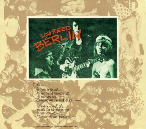 Allmusic album Review : Transformer and "Walk on the Wild Side" were both major hits in 1972, to the surprise of both Lou Reed and the music industry, and with Reed suddenly a hot commodity, he used his newly won clout to make the most ambitious album of his career, Berlin. Berlin was the musical equivalent of a drug-addled kid set loose in a candy store; the albums songs, which form a loose story line about a doomed romance between two chemically fueled bohemians, were fleshed out with a huge, boomy production (Bob Ezrin at his most grandiose) and arrangements overloaded with guitars, keyboards, horns, strings, and any other kitchen sink that was handy (the session band included Jack Bruce, Steve Winwood, Aynsley Dunbar, and Tony Levin). And while Reed had often been accused of focusing on the dark side of life, he and Ezrin approached Berlin as their opportunity to make The Most Depressing Album of All Time, and they hardly missed a trick. This all seemed a bit much for an artist who made such superb use of the two-guitars/bass/drums lineup with the Velvet Underground, especially since Reed doesnt even play electric guitar on the album; the sheer size of Berlin ultimately overpowers both Reed and his material. But if Berlin is largely a failure of ambition, that sets it apart from the vast majority of Reeds lesser works; Lous vocals are both precise and impassioned, and though a few of the songs are little more than sketches, the best -- "How Do You Think It Feels," "Oh, Jim," "The Kids," and "Sad Song" -- are powerful, bitter stuff. Its hard not to be impressed by Berlin, given the sheer scope of the project, but while it earns an A for effort, the actual execution merits more of a B-. berlin