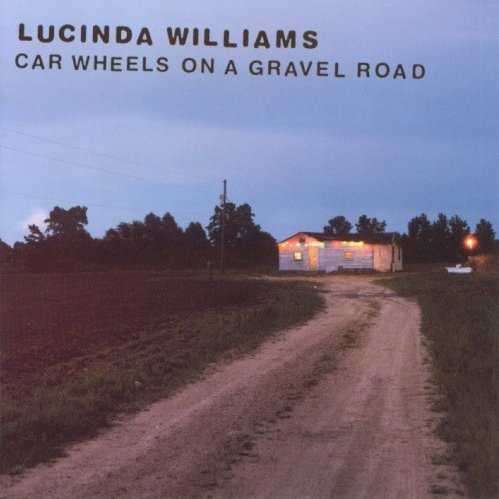 Allmusic album Review : It isnt surprising that Lucinda Williams level of craft takes time to assemble, but the six-year wait between Sweet Old World and its 1998 follow-up, Car Wheels on a Gravel Road, still raised eyebrows. The delay stemmed both from label difficulties and Williams meticulous perfectionism, the latter reportedly over a too-produced sound and her own vocals. Listening to the record, one can understand why both might have concerned Williams. Car Wheels is far and away her most produced album to date, which is something of a mixed blessing. Its surfaces are clean and contemporary, with something in the timbres of the instruments (especially the drums) sounding extremely typical of a late-90s major-label roots-rock album. While that might subtly alter the timeless qualities of Williams writing, theres also no denying that her sound is punchier and livelier. The production also throws Williams idiosyncratic voice into sharp relief, to the point where its noticeably separate from the band. As a result, every inflection and slight tonal alteration is captured, and it would hardly be surprising if Williams did obsess over those small details. But whether or not you miss the earthiness of Car Wheels predecessors, its ultimately the material that matters, and Williams songwriting is as captivating as ever. Intentionally or not, the albums common thread seems to be its strongly grounded sense of place -- specifically, the Deep South, conveyed through images and numerous references to specific towns. Many songs are set, in some way, in the middle or aftermath of not-quite-resolved love affairs, as Williams meditates on the complexities of human passion. Even her simplest songs have more going on under the surface than their poetic structures might indicate. In the end, Car Wheels on a Gravel Road is Williams third straight winner; although she might not be the most prolific songwriter of the 90s, shes certainly one of the most brilliant. car_wheels_on_a_gravel_road