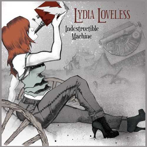 Allmusic album Review : If youre someone who seeks out the place where punk rock, country music, crafted songwriting, and raw, immediate, visceral garagey rock & roll meet, look no further than Indestructible Machine, the Bloodshot debut of Lydia Loveless. The 21-year-old Ohioan is the product of a rock & roll drummer daddy (who plays in her band), a Loretta Lynn-worshiping momma, and a boyfriend who hipped her to country musics outlaws and the latter-day XXX-brand country of Hank III, Shooter Jennings, etc. Indestructible Machine reflects all this, but Loveless is more than the sum of her influences: her writing and singing talents are in their own class. She has a big throaty voice that recalls Neko Cases at first blush, but Loveless is bigger, richer, more expressive -- her singing owes more to singers Lynn and Jeannie C. Riley. Shes backed by a bona fide careening country sextet with lead guitarist Todd May, banjo boss Rob Woodruff, pedal steel player Barry Hensley, fiddler Adrian Jusdanis, Ben Lamb on bass, and dad Parker Chandler on skins. The set kicks off at 100 miles per with "Bad Way to Go." The banjo and guitar struggle for dominance, the snare and kick drums skitter at a gallop, and Loveless wails atop a charging bassline. Her colorful language is filled with double and triple entendres and images of a seedy America reflected in the rear-view mirror. "Cant Change Me" is a feminist anthem that stays on electrical overload but in a minor key. "How Many Women" is a straight-up honky tonk weeper. "Jesus Was a Wino" is a rockin triple-time 2-step that celebrates the Son of Gods empathy for the struggling human race. The song "Steve Earle" simply has to be heard to be believed; its hysterically funny. If the Rolling Stones had ever recorded with the young Emmylou Harris when she was part of Gram Parsons band, it might have sounded similar to "Learn to Say No," one of the finest moments on the record. "Do Right," with its NASCAR-fueled bluegrass tempo and dueling banjo and guitars, is an unapologetic paean to the consequences of substance abuse. "Crazy" is a spare country lust song worthy of Charles Bukowski. Lydia Loveless Indestructible Machine possesses a classicists grip of country, a rock & roll sense of swagger, and the keen eye of a songwriter twice her age. indestructible_machine