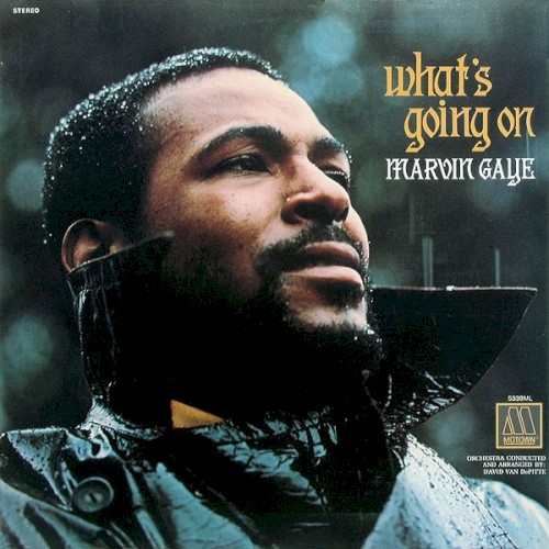 Allmusic album Review : Whats Going On is not only Marvin Gayes masterpiece, its the most important and passionate record to come out of soul music, delivered by one of its finest voices, a man finally free to speak his mind and so move from R&B sex symbol to true recording artist. With Whats Going On, Gaye meditated on what had happened to the American dream of the past -- as it related to urban decay, environmental woes, military turbulence, police brutality, unemployment, and poverty. These feelings had been bubbling up between 1967 and 1970, during which he felt increasingly caged by Motowns behind-the-times hit machine and restrained from expressing himself seriously through his music. Finally, late in 1970, Gaye decided to record a song that the Four Tops Obie Benson had brought him, "Whats Going On." When Berry Gordy decided not to issue the single, deeming it uncommercial, Gaye refused to record any more material until he relented. Confirmed by its tremendous commercial success in January 1971, he recorded the rest of the album over ten days in March, and Motown released it in late May. Besides cementing Marvin Gaye as one of the most important artists in pop music, Whats Going On was far and away the best full-length to issue from the singles-dominated Motown factory, and arguably the best soul album of all time.
Conceived as a statement from the viewpoint of a Vietnam veteran (Gayes brother Frankie had returned from a three-year hitch in 1967), Whats Going On isnt just the question of a baffled soldier returning home to a strange place, but a promise that listeners would be informed by what they heard (that missing question mark in the title certainly wasnt a typo). Instead of releasing listeners from their troubles, as so many of his singles had in the past, Gaye used the album to reflect on the climate of the early 70s, rife with civil unrest, drug abuse, abandoned children, and the spectre of riots in the near past. Alternately depressed and hopeful, angry and jubilant, Gaye saved the most sublime, deeply inspired performances of his career for "Mercy Mercy Me (The Ecology)," "Inner City Blues (Make Me Wanna Holler)," and "Save the Children." The songs and performances, however, furnished only half of a revolution; little couldve been accomplished with the Motown sound of previous Marvin Gaye hits like "Stubborn Kind of Fellow" and "Hitch Hike" or even "I Heard It Through the Grapevine." Whats Going On, as he conceived and produced it, was like no other record heard before it: languid, dark, and jazzy, a series of relaxed grooves with a heavy bottom, filled by thick basslines along with bongos, conga, and other percussion. Fortunately, this aesthetic fit in perfectly with the style of longtime Motown session men like bassist James Jamerson and guitarist Joe Messina. When the Funk Brothers were, for once, allowed the opportunity to work in relaxed, open proceedings, they produced the best work of their careers (and indeed, they recognized its importance before any of the Motown executives). Bob Babbitts playing on "Inner City Blues (Make Me Wanna Holler)" functions as the low-end foundation but also its melodic hook, while an improvisatory jam by Eli Fountain on alto sax furnished the albums opening flourish. (Much credit goes to Gaye himself for seizing on these often tossed-off lines as precious; indeed, he spent more time down in the Snakepit than he did in the control room.) Just as hed hoped it would be, Whats Going On was Marvin Gayes masterwork, the most perfect expression of an artists hope, anger, and concern ever recorded. whats_going_on