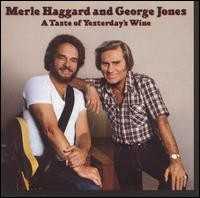 Allmusic album Review : So what happens when you put two country music legends on the same record? Apparently Epic and Columbia were big on finding out in the early 80s. This set of Merle Haggard and George Jones is only one of a series -- Willie Nelson and Haggard did two--the frist netted a hit with Townes Van Zandts "Poncho and Lefty"-Ray Price, Leon Russell, Jones, and on and on. As to the album at hand, its a satisfying, pleasant listen if not a mind-blowing one. Both men were experiencing resurgences in their careers, particularly Haggard, who was on a roll of fine records, and Jones had come off the enormous success I Am What I Am. Most of the tracks here are somewhat melancholy such as the title track by Nelson, "After I Sing My Songs" by Haggards wife at the time, and Merles "I Think Ive Found a Way," which are on the sad side, good for sipping whiskey on a cloudy afternoon. The pairs voices blend seamlessly and compliment each other in almost symbiotic fashion. The only problem is, Hag and Possum are a bit too courteous around one another. Its obvious they didnt set out to make a honky tonk record, but they did. Billy Sherrill in the producers chair was swinging for the radio fences, and he got close, but even he stayed the hell out of the way most of the time here and let the music take its course, and this pair just treated each other deferentially. So side one is pure downer music, and side two picks up the tempo and the grit level. "C.C. Waterback," a Haggard tune written just for this session, is a pure drinking masterpiece with the two trying to keep from laughing their asses off. Its got Haggards version of Bob Wills Western swing complete with a Dixieland trumpet solo. Theres also the Vern Gosdin and Max Barnes honky tonk classic anthem "Mustve Been Drunk." And the album closes with a novelty track that can be listened to over and over, a good-natured self-deprecating song by Jones called "No Show Jones" due to his Sly Stone rep for not making his gigs. Its hilarious and sad at the same time, referencing all the country legends with their talents and reputations, and here, in good-time fashion, Jones disappears from the song too. This is a fine album for enjoyment among friends -- especially if youre not looking for revelation. a_taste_of_yesterdays_wine