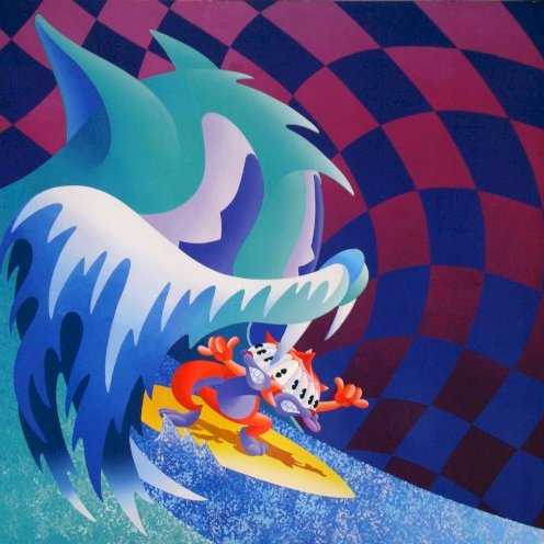 Allmusic album Review : After the smashing success of Oracular Spectacular, it was clear that MGMT were going to be at a bit of a crossroads when it came time to follow it up. Would they try to simply re-create their single-rich debut and pray that they avoided the sophomore slump, or would they continue to evolve? Fortunately for the listening public at large, they opted for the latter, delivering a follow-up album that matches, if not triumphs over, their earlier work. Always moving forward, the band has stepped out from the shadow of sonic auteur Dave Fridmann, producing the album themselves with the help of Spacemen 3’s Sonic Boom. The end product is a sound that owes more to Phil Spector than the Flaming Lips, managing to be atmospheric without necessarily being spacious. MGMT have taken a more dynamic approach to songwriting on this album, tossing aside the dancing thump of “Electric Feel” and “Kids” in favor of songs that build in a more deliberate and satisfying way. “Flash Delirium” folds upon itself again and again, ramping up to a Wall of Sound chorus before letting loose with a big, glam/garage finish, as if to vent off any excess musical pressure before heading into the more subdued “I Found a Whistle.” This kind of careful songwriting tracks all throughout the album, giving Congratulations a more cohesive feeling. While this kind of musical vision means there isn’t really a clear-cut single, it does make for an all around better album. MGMT has matured as a band, and to show that off, they’ve returned by making the album that they wanted to make rather than the collection of loosely related singles that was expected from them. From the opening moments of the sublime “It’s Working” all the way to the titular closer, Congratulations is an incredible follow-up from a band that is still maturing into some unknown entity. congratulations