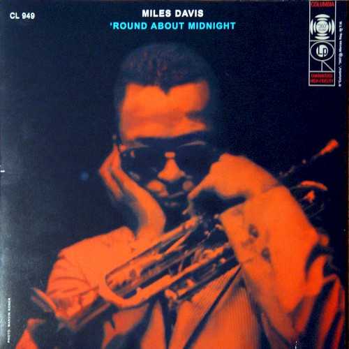 Allmusic album Review : Given that Round About Midnight was Miles Davis debut Columbia recording, it was both a beginning and an ending. Certainly the beginning of his recording career with the label that issued most if not all of his important recordings; and the recording debut of an exciting new band that had within its ranks Philly Joe Jones, Paul Chambers, pianist Red Garland, and an all but unknown tenor player named John Coltrane. The title track was chosen because of its unique rendition with a muted trumpet, and debuted at the Newport Jazz Festival the summer before to a thunderous reception. The date was also an ending of sorts because by the time of the albums release, Davis had already broken up the band, which re-formed with Cannonball Adderley a year later as a sextet, but it was a tense year.<br><br> Musically, this sound is as unusual and as beautiful as it was when issued in 1956. Davis had already led the charge through two changes in jazz -- both cool jazz and hard bop -- and was beginning to move in another direction here that wouldnt be defined for another two years. Besides the obvious lyrical and harmonic beauty of "Round About Midnight" that is arguably its definitive version even over Monks own, there are the edges of Charlie Parkers "Au Leu-Cha" with its Bluesology leaping from every chord change in Red Garlands left hand. Coltranes solo here too is notable for its stark contrast to Davis own: he chooses an angular tack where he finds the heart of the mode and plays a melody in harmonic counterpoint to the changes but never sounds outside. Cole Porters "All of You" has Davis quoting from Louis Armstrongs "Basin Street Blues" in his solo that takes out the tune, and Coltrane has never respected a melody so much. But its in "Bye-Bye Blackbird" that we get to hear the band gel as a unit, beginning with Davis playing through the melody, muted and sweet, slightly flatted out until he reaches the harmony on the refrain and begins his solo on a high note. Garland is doing more than comping in the background; hes slipping chord shapes into those interval cracks and shifting them as the rhythm section keeps "soft time." When Coltrane moves in for his break, rather than Davis spare method, he smatters notes quickly all though the melodic body of the tune and Garland has to compensate harmonically, moving the mode and tempo up a notch until his own solo can bring it back down again. Which he does with a gorgeous all-blues read of the tune utilizing first one hand and then both hands to create fat harmonic chords to bring Davis back in to close it out. Its breathtaking how seamless it all is. Theres little else to say except that Round About Midnight is among the most essential of Davis Columbia recordings.