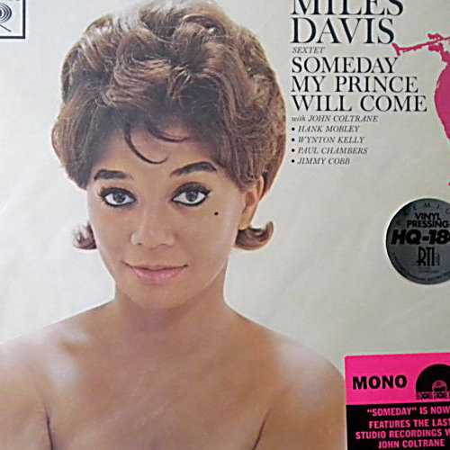 Allmusic album Review : After both John Coltrane and Cannonball Adderley left Miles Davis quintet, he was caught in the web of seeking suitable replacements. It was a period of trial and error for him that nonetheless yielded some legendary recordings (Sketches of Spain, for one). One of those is Someday My Prince Will Come. The lineup is Davis, pianist Wynton Kelly, bassist Paul Chambers, and alternating drummers Jimmy Cobb and Philly Jo Jones. The saxophonist was Hank Mobley on all but two tracks. John Coltrane returns for the title track and "Teo." The set opens with the title, a lilting waltz that nonetheless gets an original treatment here, despite having been recorded by Dave Brubeck. Kelly is in keen form, playing a bit sprightlier than the tempo would allow, and slips flourishes in the high register inside the melody for an "elfin" feel. Davis waxes light and lyrical with his Harmon mute, playing glissando throughout. Mobley plays a strictly journeyman solo, and then Coltrane blows the pack away with a solo so deep inside the harmony it sounds like its coming from somewhere else. Mobleys real moment on the album is on the next track, "Old Folks," when he doesnt have Coltrane breathing down his neck. Mobleys soul-stationed lyricism is well-suited to his soloing here, and is for the rest of the album except, of course, on "Teo," where Coltrane takes him out again. The closer on the set, "Blues No. 2," is a vamp on "All Blues," from Kind of Blue, and features Kelly and Chambers playing counterpoint around an eight bar figure then transposing it to 12. Jones collapses the beat, strides it out, and then erects it again for the solos of Davis and Mobley. This is relaxed session; there are no burning tracks here, but there is much in the way of precision playing and a fine exposition of Miles expansive lyricism.