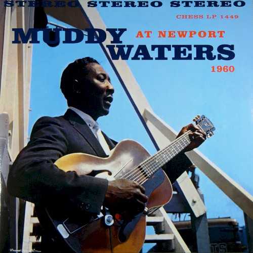 Allmusic album Review : The cover photograph of Muddy Waters holding John Lee Hookers guitar gave the impression that he was at a folk festival rather than the prestigious Newport Jazz Festival. However, the record revealed the King of Chicago blues at his very best, shouting his music above the discordant wail of a band that included Otis Spann, James Cotton, Pat Hare, and Francis Clay. Film of the event shows a sharply dressed Waters shimmying and jiving around the stage with the energy of a man half his age. Some of that atmosphere is apparent on the record, in a program that includes "Hoochie Coochie Man," Big Bill Broonzys "I Feel So Good," then-recent singles "I Got My Brand on You" and "Soon Forgotten," and a massive "Got My Mojo Working." The set ends in poignant mood with the announcement of the end of the festival and Otis Spanns improvised "Goodbye Newport Blues." muddy_waters_at_newport_1960
