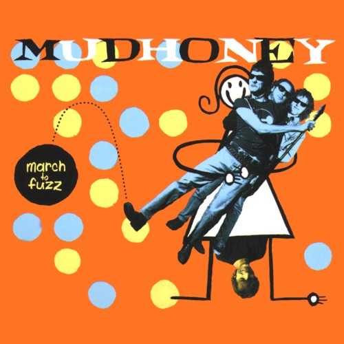 Allmusic album Review : Mudhoney was most convincing when the 7" recording format limited their more indulgent tendencies. In general (especially early on), their albums were always peppered with great songs -- usually variations on the bands trademark scuzzy sound and sneering attitude -- but rarely sustained momentum all the way through, thanks in part to the bands weakness for ponderous jams. The sorely needed, two-disc best-of March to Fuzz attempts to have it both ways: the first disc is a generous, 22-track overview of their recordings from 1988-1998, while the second compiles 30 rarities for the devotees. Its a tactic thats been used before, and its usually maddening, giving both casual and die-hard fans an entire disc they dont want. But March to Fuzz actually works very well. For one, its not priced as a double-disc set, and for another, both discs are actually very strong. Mudhoneys sound didnt change very much over the course of their career, which means that even though disc one isnt arranged chronologically, everything is pretty much of a piece. Its also very well chosen, even if the surprisingly strong latter-day albums My Brother the Cow and Tomorrow Hit Today arent heavily represented. But the disc makes a convincing case that Mudhoney never stopped making bruising, vital rock & roll, or writing great (albeit samey) songs. The rarities disc is surprisingly entertaining, featuring plenty of cover versions, cranky goofs, and songs that were certainly better than some of their album tracks, but were relegated to B-sides or indie compilations. Their 60s garage and surf roots are actually summed up very effectively here, as well as their love of early-80s hardcore. March to Fuzz might be a little hard to handle all in one sitting, but its hard to imagine a better overview of Mudhoneys career. march_to_fuzz