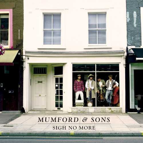 Allmusic album Review : English folk outfit Mumford & Sons full-length debut owes more than a cursory nod to bands like the Waterboys, the Pogues, and the Men They Couldn’t Hang. The groups heady blend of biblical imagery, pastoral introspection, and raucous, pub-soaked heartache may be earnest to a fault, but when the wildly imperfect Sigh No More is firing on all cylinders, as is the case with stand-out cuts like "The Cave," "Winter Winds," and "Little Lion Man," it’s hard not to get swept up in the rapture. Like their London underground folk scene contemporaries Noah & the Whale, Johnny Flynn, and Laura Marling, Mumford & Sons take on British folk is far from traditional. Theres a deep vein of 21st century Americana that runs through the album, suggesting a healthy diet of Fleet Foxes, Arcade Fire, Sufjan Stevens, Blitzen Trapper, and Marah. That melding of styles, along with some solid knob-twiddling from Arcade Fire/Coldplay producer Markus Dravs, helps to keep the record from completely sinking into the quicksand of its myriad slow numbers -- tracks like "I Gave You All," "Thistle & Weeds," and "After the Storm" are pretty and plain enough, but they neuter a band this spirited. Sigh No More is an impressive debut, but one that impresses more for its promise of the future than it does its wildly inconsistent place in the present. sigh_no_more