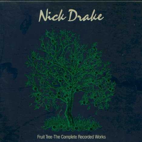 Allmusic album Review : Fruit Tree is a four-disc box set featuring all three of Nick Drakes studio albums (Five Leaves Left, Bryter Layter, Pink Moon) and the rarities collection Time of No Reply. In other words, it contains every known recording Drake made during his brief lifetime, and listening to the set, the depth of his talent becomes abundantly clear. And the four discs are not overkill. The quality of Drakes songs was startlingly high, and anyone who purchases one disc will eventually need the other three albums, making Fruit Tree a logical way to acquire all of the records at once. fruit_tree