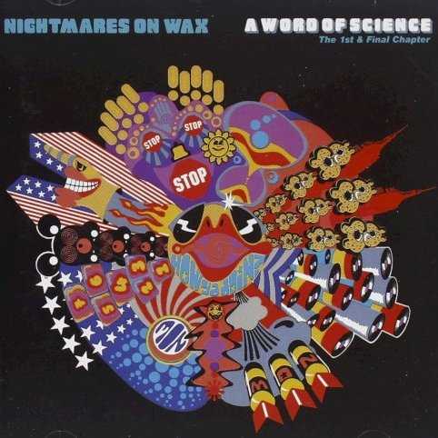 Allmusic album Review : One year following the entry of "Aftermath" into the British charts, Nightmares on Wax released a first full-length that rivalled any other techno debuts of the time, excepting only its immediate predecessor in the Warp catalog -- LFOs Frequencies. The "Aftermath" blueprint (skeletal bleep techno with the dark undercurrents cropping up in much post-rave techno) is in full force on several tracks, like the follow-up club hit "Dextrous" and the depth-plumbing bass of "A Case of Funk." Elsewhere, though, NoW expand the sound of bleep in several intriguing directions: "Coming Down" represents with paranoid breakbeats wrapped around a minimalist framework; "Playtime" sounds reminiscent of Soul II Soul; "How Ya Doin" is a great old-school shout-out track; and "Mega Donutz" brings a British spin to playful American hip-hop like De La Soul. Unjustly relegated to the history bins (and even more of a relic because of its radical differences from the later NoW catalog), A Word of Science is much more than just the other great early Warp LP. a_word_of_science_the_1st_final_chapter