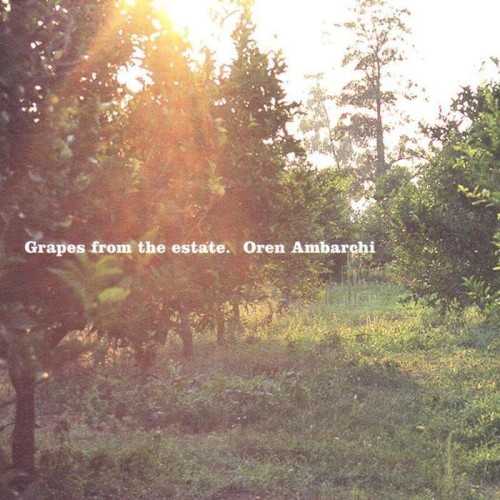 Allmusic album Review : Proceeding from Suspension and informed by Oren Ambarchis work in the song-based group Sun, Grapes from the Estate adds yet another beautiful installment to his growing discography. Definitely of the same lineage as the guitarists previous albums for Touch, this one sees him perfect his art -- the four pieces sound purer and even more focused -- and expand his instrumental palette. The opening and closing pieces come closer than what youd expect: multi-tracked guitar loops consisting of fragmented tonal melodies coupling abstraction with a sense of sweetness and peacefulness. The 20-minute "Stars Aligned, Webs Spun" is slightly slow to gather momentum, but its awkward rearrangement of cutout notes and chords eventually builds up to a delightful understated tune. "Corkscrew" is the perfect example of what Ambarchi has been aiming to do for the previous five years. In the other two pieces, the guitarist adds extra instruments to offer fully arranged music hinting at the melancholia of post-rock while retaining his highly idiosyncratic signature. "Girl With the Silver Eyes" simply adds sharply cut organ notes to the web of looped guitars, its tones actually very close to Ambarchis guitar sound. There is also a little bit of drums, an instrument given a more prominent role in "Remedios the Beauty," along with acoustic guitar, piano, bells, and percussion. A gorgeous piece, this one opens doors to new ground for Ambarchi to explore. Highly recommended. grapes_from_the_estate