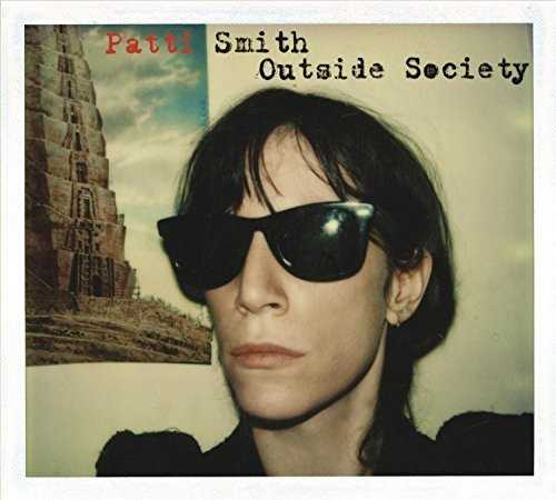 Allmusic album Review : Patti Smith won the National Book Award in the nonfiction category for Just Kids, her best-selling memoir about her years in the New York of the 1960s and 70s, and her long intimate and collaborative relationship with her best friend, the late photographer Robert Mapplethorpe. The book was released in paperback earlier in 2011, and is currently being developed for a feature film with Smith working on the screenplay. Sony Legacy, in its turn, is focusing anew on her musical career: Outside Society is the first single-disc collection of her work to span both her Arista and Columbia years from 1975 through 2007. While Smith fans no doubt have everything contained here -- of the 18 tracks collected , each album is represented -- this disc serves as an excellent introduction to Smiths ever evolving, non-compromising art which combines high-stakes poetry with rock & roll. While her two most familiar songs -- "Because the Night" (written in collaboration with Bruce Springsteen) and her version of the Byrds So You Wanna Be a Rock n Roll Star," are here; so are other singles: "People Have the Power," "Up There Down There," "Dancing Barefoot," and "Frederick." In addition, her own signature version of Van Morrisons "Gloria" is included, as are more unlikely selections like "Aint It Strange" and "Pissing in a River" from the highly controversial and enduringly visionary Radio Ethiopia album. Smith, however, is not an artist who can merely be relegated to the dustbin of rocks gloried past, as more recent additions, such as "1959," "Summer Cannibals," the radio edit of "Lo and Beholden," and the title track from Trampin attest. A nice addition to the set is the radio edit of her version of Nirvanas "Smells Like Teen Spirit," recorded as a tribute to Kurt Cobain, which appeared on the album Twelve. The liner notes offer Smiths own reflection on her songs. outside_society