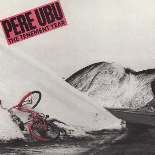 Allmusic album Review : In retrospect, The Tenement Year was clearly a transitional album for Pere Ubu. Reuniting with his band after a six-year hiatus, leader David Thomas is still hip-deep in post-industrial weirdness: Whether celebrating the existential dependability of fashion head wear, observing that the zoo is a bad place for bears and penguins, or expressing cautious optimism about technology, Thomas always sounds completely comfortable in his own wholly individual skin. And the band (performing here in its classic lineup with bassist Tony Maimone, drummer Scott Krauss, and synthesist Allen Ravenstine, among others) manages, as always, to stay solidly in the pocket even when pushing the boundaries of song structure and harmonic propriety. But as weird as they get, there are clear portents of the poppier sound to come: "Talk to Me," with its surf guitar bridge and downright singable chorus; the undeniable hook on "Say Goodbye"; and, above all, the sweet-tempered ballad "We Have the Technology" all point to themes and moods that would recur in the following years Cloudland, an album that yielded not only a borderline hit single but also (gulp) an MTV video. What does it all add up to? The most accessible Ubu album that snobs can enjoy without feeling guilty. And astoundingly, given Thomas public pronouncements on such matters, theres even a lyric sheet. the_tenement_year