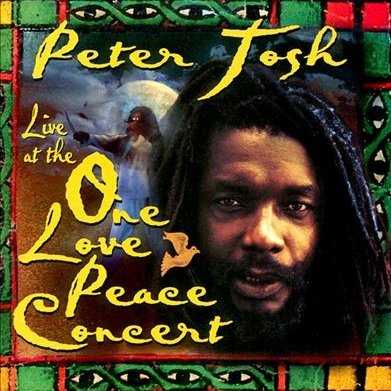 Allmusic album Review : One of the most ferocious performances of the artists career, Peter Tosh was initially ambivalent about appearing at the Peace Concert, held in Kingston on April 22, 1978. There was little peace to be found in Jamaica at the time, and as Tosh has famously said, "I dont want no peace, I want justice." That line, of course, comes from one of his most powerful songs, "Equal Rights," one of seven numbers he played that night. The rest of the set was equally militant, opening with the thunderous intro to "Igziabeher," across "400 Years," "Stepping Razor, and "Burial," and closing with an extended jam through "Legalize It" and "Get Up Stand Up." The Revolutionaries, appearing under the alias Word Sound and Power, accompanied the singer, storming across the songs. Afterwards, Bob Marley would take the stage for his set, and famously bring the leaders of Jamaicas two warring political parties onstage to shake hands. In that moment, Marleys legend as a unifier and peacemaker was sealed for all time. But iconoclastic images aside, it was a gesture he quickly came to rue, better to have put bullets in both their heads, hed later admit. Marley the ambassador; but it was Tosh who preached the true word that night. Between songs, the singer eloquently spoke at length, soundly condemning both the government and the opposition, demanded an end to police brutality and oppression, and a beginning to the building up of the country and its poverty stricken inhabitants, and insisted that farmers be allowed to grow ganja and the people be able to smoke it in peace. And as for peace itself, "Peace is the diploma you get in the cemetery." Toshs words caused a firestorm, at least in the press, the crowd met them with shouts of approval. This album offers up Toshs set in its entirety, speeches and all. The liner notes vividly recreate the events leading up to the concert, as well as the set itself. And to drive home the singers points, transcribes his words in full, although reproducing them in both English and patois is just a bit patronizing. Five months later, Tosh was arrested for drug possession and beaten so badly he required 30 stitches to close up the wounds to his head. But even that would not quell his fire and incendiary message. Nothing would. live_at_the_one_love_peace_concert