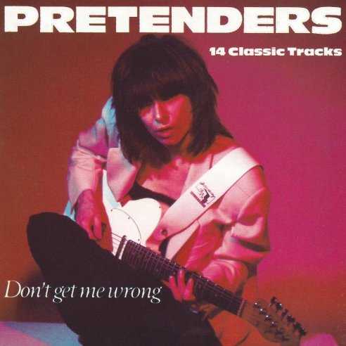 Allmusic album Review : "Fourteen classic tracks," proclaims the cover of this discount-priced compilation, and given that the recordings are drawn from the Pretenders 1979-1990 catalog, thats a fair description. But although every one of those tracks was released on one or the other side of a single in the U.K. and/or U.S., this is not an album of 14 hits. The leadoff song and title track, "Dont Get Me Wrong," reached the Top Ten in both countries; the final song, "Brass in Pocket," was a British chart-topper and U.S. Top 20; and the cover of the Persuaders "Thin Line Between Love and Hate" was a chart entry in both countries. Otherwise, this is an album of lesser-known Pretenders songs, either also-ran A-sides like "Never Do That" and "Sense of Purpose" or favorite early tracks like "The Wait" and "Tattooed Love Boys." The live cover of Barrett Strongs "Money" is a fairly obscure non-LP B-side that Pretenders lead singer Chrissie Hynde caustically dedicates to the bands who played the US Festival as well as those who didnt because they werent offered large enough fees. While the jumbled sequencing leads to sometimes odd juxtapositions between earlier, harder-rocking Pretenders tracks and later, more melodic ones, this is a good selection of material, reflecting the overall consistency of the bands output. Just dont buy it looking for a hits collection. dont_get_me_wrong