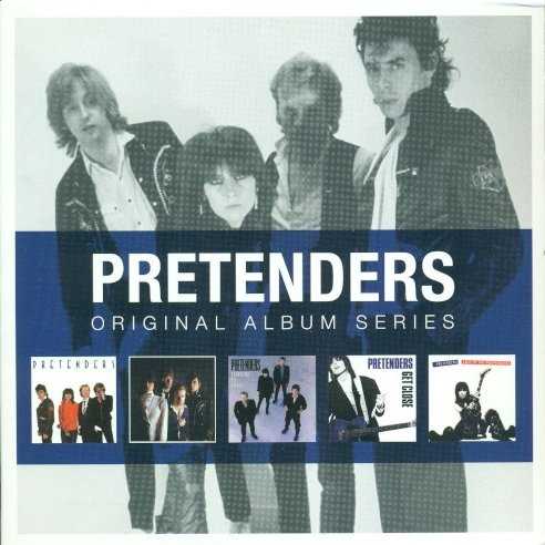 Allmusic album Review : When the Pretenders burst on the scene in 1979 with the singles "Kid," "Brass in Pocket," and "Stop Your Sobbing," they were a breath of fresh air, a band that combined the energy and attitude of punk with top-shelf songwriting courtesy of Chrissie Hynde, and an appreciation of the best of rocks past and present. The original lineup of the Pretenders cut two superb albums -- 1980s Pretenders and 1981s Pretenders II -- before the deaths of guitarist James Honeyman-Scott and bassist Pete Farndon forced Hynde and drummer Martin Chambers to reinvent the group on their third album, 1984s excellent Learning to Crawl. Original Albums Series is a box set that features the Pretenders first three albums in full, along with two other fine titles from their catalog, 1986s Get Close and 1994s Last of the Independents, providing a well-detailed picture of this group at their best and most influential. original_album_series