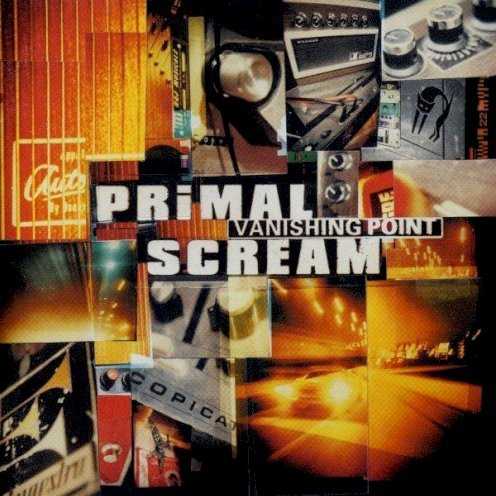 Allmusic album Review : Primal Scream found themselves in danger of losing their hip audience in the wake of their misconceived trad-rock record, Give Out But Dont Give Up. As a reaction, they returned to the genre-bending, electronic dance-rock of the seminal Screamadelica for Give Outs follow-up, Vanishing Point. Instead of recycling the dazzlingly bright neo-psychedelia of Screamadelica, Primal Scream reaches deep into cavernous dub and 60s pop. Vanishing Point is a dark, trippy album, filled with mind-bending rhythms and cinematic flourishes. The addition of former Stone Roses bassist Mani to the Scream gives their music an organically funky foundation that had been lacking. Over those rhythms are samples, reverbed guitars, and synthesizers that echo spy movies, Southern soul, and the Stones. Above anything else, Vanishing Point is about sound and groove. Words remain a weak point for Bobby Gillespie, who only manages cohesive lyrics on the swirling "Burning Wheel" and "Star," but that is a secondary concern, since Primal Scream is at its best when working the rhythms. Songs like "Kowalski" and, in particular, the extended instrumentals of "Get Duffy" and "Trainspotting" illustrate that the group is still capable of creating exotic, thoroughly entrancing sounds, which is what makes Vanishing Point a remarkable comeback. vanishing_point