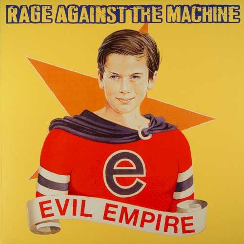 Allmusic album Review : Rage Against the Machine spent four years making their second album, Evil Empire. As the title suggests, their rage and contempt for the "fascist" capitalist system in America hadnt declined in the nearly half-decade they were away. Their musical approach didnt change, either. Lead vocalist Zack de la Rocha is caught halfway between the militant raps of Chuck D and the fanatical ravings of a street preacher, shouting out his simplistic, libertarian slogans over the sonically dense assault of the band. Since the band didnt perform together much after 1993, there isnt a collective advance in their musicianship. Nevertheless, guitarist Tom Morello demonstrates an impressive palette of sound, creating new textures in heavy metal, which is quite difficult. Even with Morellos studied virtuosity, the band sounds leaden, lacking the dexterity to fully execute their metal/hip-hop fusion -- they dont get into a groove; they simply pound. But that happens to fit the hysterical ravings of de la Rocha. Though his dedication to decidedly left-wing politics is admirable, his arhythmic phrasing and grating shouting cancel out any message he is trying to make. And that means Evil Empire succeeds only on the level of a sonic assault. evil_empire