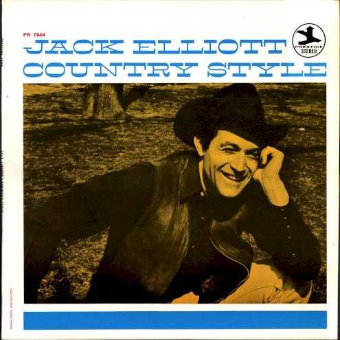 Allmusic album Review : A two-for-one single-disc reissue of two 1962 albums: the studio date Country Style and the live club recording At the Second Fret (here retitled Live). With a couple dozen songs in all, you get a good representation of Elliotts repertoire of the time: old country songs ("The Wreck of the Old 97," "Mule Skinner Blues"), old-school country tunes ("Wabash Cannonball," Ernest Tubbs "Take Me Back and Try Me One More Time"), blues ("How Long Blues"), and naturally a few Woody Guthrie tunes. Hes trying to sound like Guthrie a lot of the time, of course, and as an inadvertent consequence, sounds similar to very early Bob Dylan (who at the very beginning of his career was also trying to sound like Woody Guthrie). Hes not as good a singer as Guthrie or Dylan, and contributed no original material to these sets. That gives this something of a dry historical artifact feel, although the live portion of the disc has a slightly warmer atmosphere than Country Style. country_style_live