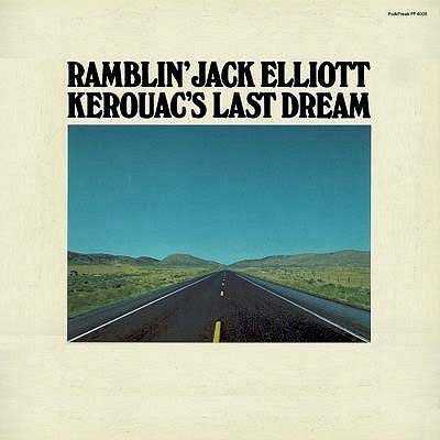 Allmusic album Review : Ramblin Jack Elliott recorded this 70-minute session in Germany in 1980; 17 years later, it found an American release. Among the 17 selections are many -- "Pretty Boy Floyd," "1913 Massacre," "Buffalo Skinners" -- that are a standard part of Elliotts Woody Guthrie-influenced repertoire. "I have been asked, sometimes, why I dont learn new songs," Elliott writes in the liner notes. "These are old ones and I have sung them for a long time. They are good and I think they shall always be good." Fair enough, but that doesnt mean its necessary to record them over and over, or, more to the point, necessary for Elliotts fans to buy them over and over. But then, Ramblin Jack Elliott is not primarily a recording artist, hes a folksinger, and these are the songs he sings. kerouacs_last_dream