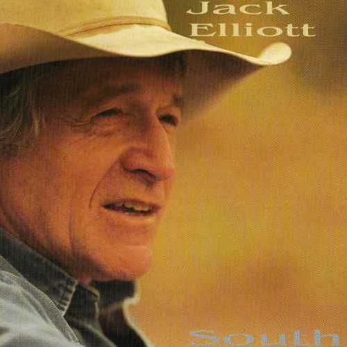 Allmusic album Review : Ramblin Jack Elliott, this 1995 album (his first after more than a two-decade hiatus from the studio) goes to show, only gets better with age. The 70-something-year-old voice resonates here with the long miles and experience it once just impersonated, the distinctive guitar playing likewise aged into a rich and mesmerizing style. Elliott also reveals himself as one of the few truly enduring figures of the folk era, partly because his music is more honest, and as a result more timeless, than so much of that eras music. This anticipated, Grammy-winning return to the studio represents Elliott at the top of his game, rendering several of his standards (his repertoire is admittedly lean, and the same songs crop up on album after album) at some of their best. There is the usual run of Woody Guthrie songs here (four out of the 12 total tracks) alongside a mix of folk revival tunes, ballads, and blues. The old faithful "San Francisco Bay Blues" is appropriately older, slower, and world-wearier here than in Elliotts earlier, hell-for-leather performances, but it holds up well, proving itself worth at least one more listen. Elliotts real strength, though, comes through on songs like "South Coast" and "Buffalo Skinners," both of them haunting and desperate Western epics. Jack Elliott used to sound more like Woody Guthrie than Woody Guthrie, which itself was no small feat, but where lesser imitators would have ceased, Elliott kept on rambling, and finally sounds like nothing but Jack Elliott, a sound itself worthy of imitation and with its own place in the canon of American roots legends. With South Coast, Elliotts legend is irrevocably cemented. south_coast