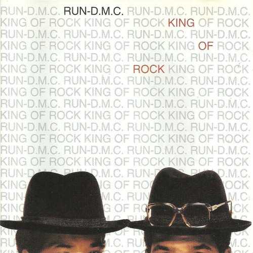 Allmusic album Review : Take the title of Run-D.M.C.s King of Rock somewhat literally. True, the trailblazing rap crew hardly abandoned hip-hop on their second album, but they did follow through on the blueprint of their debut, emphasizing the rock leanings that formed the subtext of Run-D.M.C. Nearly every cut surges forward on thundering drum machines and simple power chords, with the tempos picked up a notch and the production hitting like a punch to the stomach. If the debut suggested hard rock, this feels like hard rock -- over-amplified, brutal, and intoxicating in its sheer sonic force. What really makes King of Rock work is that it sounds tougher and is smarter than almost all of the rock and metal records of its time. There is an urgency to the music unheard in the hard rock of the 80s -- a sense of inevitability to the riffs and rhythms, balanced by the justified boasting of Run and D.M.C. Most of their rhymes are devoted to party jams or bragging, but nobody was sharper, funnier, or as clever as this duo, nor was there a DJ better than Jam Master Jay, who not just forms the backbone of their music, but also has two great showcases in "Jam-Master Jammin" and "Darryl and Joe" (the latter one of two exceptions to the rock rules of the album, the other being the genre-pushing "Roots, Rap, Reggae," one of the first rap tracks to make explicit the links between hip-hop and reggae). Even if there a pronounced rock influence throughout King of Rock, what makes it so remarkable is that it never sounds like a concession in order to win a larger audience. No matter how many metallic guitar riffs are on the record, this music is as raw and street-level as the debut. It manages to be just as dynamic, exciting, and timeless as that album, as it expands the definition of what both Run-D.M.C. and rap could do. king_of_rock