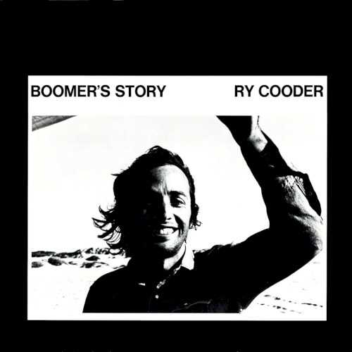 Allmusic album Review : Boomers Story, Ry Cooders third record, continues his archeological dig through musics familiar and forgotten past. As was the case with his previous recordings, he not only looks to the masters -- including blues legend Sleepy John Estes, songwriter Dan Penn (both of whom appear here) and the great Skip James -- for material, but to lost and neglected pieces of American folk and blues, as well. Cooder adds the traditional title-track, which opens the album, and Lawrence Wilsons "Crow Black Chicken," which dates back to the late 1920s, to this collection of discoveries -- both of which are handled with just the right balance of personality and reverence. Elsewhere, he injects a dark irony into the jingoistic "Rally Round the Flag," with its slow, mournful piano (played by Randy Newman) and slide guitar, while the Joseph Spence-style guitar arrangement of the World War II standard "Comin in on a Wing and a Prayer" has a sense of hope and conviction. Often criticized for possessing a less than commanding voice, Cooder steps back from the microphone for four of the albums ten tracks -- three instrumentals and one featuring Sleepy John Estes on his own "President Kennedy." And while all of the instrumentals presented here are fine renditions of great tunes, its "Dark End of the Street" which truly stands out. Here, Cooder realizes that the only thing in his arsenal that can do justice to James Carrs definitive version is his own remorseful slide guitar. Without uttering a single lyric, hes able to convey the shame and deep regret of the Dan Penn/Chips Moman classic. Thanks to moments like this, along with Cooders consistently strong choice of material and brilliant guitar work, Boomers Story -- less eccentric than his first, and less eclectic than Into the Purple Valley -- ranks among his best work