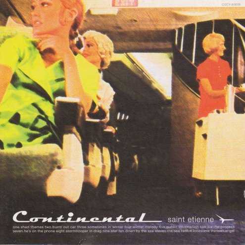 Allmusic album Review : The trio Saint Etienne (songwriters/musicians Pete Wiggs and Bob Stanley and vocalist Sarah Cracknell) has been a popular fixture in the British indie dance scene since the release of its debut album Foxbase Alpha in 1992. Combining 60s-influenced pop and the acid house rhythms of the British club scene, the band has scored with a series of successful European albums and singles. Saint Etienne has also earned critical acclaim and a loyal cult following in America (particularly in dance clubs), though U.S. commercial success has been elusive. Saint Etienne has released a series of strong albums since the early 1990s. Continental is a superb collection of mostly previously released material, and its a nice introduction to their solid body of work. Their strong points are the combination of atmospheric (yet accessible) arrangements and Sarah Cracknells 60s girl group cooing. However, her vocals are not derivative or cutesy, instead lending substantial personality to the material. "Burnt Out Car" and "Hes on the Phone" benefit greatly from her performances, mainly because Saint Etienne rarely incorporates obvious pop hooks. Rather, the band relies more on rhythm and personality, making it considerably more complex than the average pop/dance band. Continentals best track is a house cover of Gary Numans "Stormtrooper in Drag" (it previously appeared on a Gary Numan tribute album), which is odd in concept but surprisingly effective. Fortunately, Continental surrounds that tune with equally competent Saint Etienne originals. Any of the groups studio albums, particularly So Tough and Tiger Bay, will serve as a nice introduction to the bands music, since the trios best albums stand on their own quite nicely. However, various collections of singles, remixes, and rare material have also been released, and Continental is by far one of the best. Highly recommended. continental