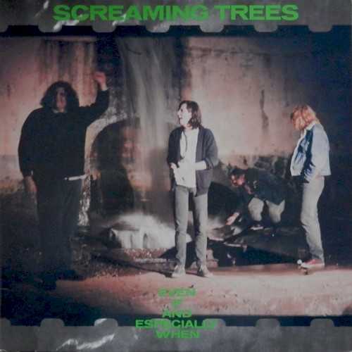 Allmusic album Review : By essentially "repeating the language of the land and the sky," the Screaming Trees accurately portray the organic spirit of the Pacific Northwest. On tracks such as "Cold Rain" and "In the Forest" their narrative landscapes are not only expressed by the seasoned voice of Mark Lanegan but also by the rich complexity of their song structures. While drummer Mark Pickerel and guitarists Gary Lee and Van Conner provide the energy of a classic garage band, producer Steve Fisk molds their groundwork and pop sensibilities into the realms of proto-grunge. Along with fellow SST labelmates Sonic Youth and Dinosaur Jr., the Screaming Trees served as true pioneers of the burgeoning genre. With distorted guitars and meaningful poetics becoming the norm of the late 80s, Even If and Especially When stands as a commendable album and a telling preview of what was to later come from the Seattle scene. even_if_and_especially_when