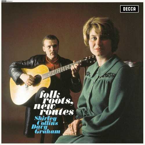 Allmusic album Review : This pairing of one of British folks finest voices (Shirley Collins) with one of the countrys finest acoustic guitarists (Davey Graham) had a notable influence on the U.K. folk scene, although it eluded wide acclaim at the time. Collins rich, melancholy vocals were most likely an influence on Sandy Denny, Maddy Prior, and Jacqui McShee. Graham helped redefine the nature of folk accompaniment with his imaginative, rhythmic backing, which drew from jazz, blues, and a bit of Middle Eastern music as well as mainline British Isles folk. Performed with tasteful restraint and selected with imaginative eclecticism, the album also includes an instrumental showcase for Graham in "Rif Mountain," which provides evidence of his clear influence on guitarists such as Bert Jansch and John Renbourn, and the acoustic style of Jimmy Page. folk_roots_new_routes