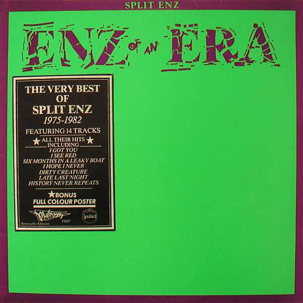 Allmusic album Review : A solid collection of the singles from Second Thoughts (1976) to Time and Tide (1982). Although not all of the singles are present, all of the hits from that period are covered. Enz of an Era was originally most notable for inclusion of the rare "Another Great Divide," but it has been superseded by more current (and more easily found) collections. enz_of_an_era