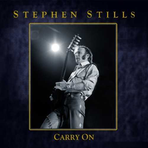 Allmusic album Review : The last of Crosby, Stills & Nash to receive his own multi-disc career retrospective, Stephen Stills is rewarded for his long wait with Carry On, the best of these box sets. Spanning four discs -- one CD longer than the either the 2006 David Crosby or 2009 Graham Nash boxes -- Carry On follows a pattern familiar from those Crosby and Nash sets, balancing unreleased material with all the big hits, deep cuts, and some alternate mixes, but where this set excels is in painting a full, robust portrait of Stills as a songwriter, guitarist, and musical wanderer, chronicling his peaks and valleys without lingering too long on the latter. Certainly, what lasts is Stills restlessness, how he was grounded in folk -- the first cut here finds a teenage Stills alone with his acoustic guitar, essaying "Travelin," not knowing that its restlessness would echo throughout his life -- but also found solace in blues and rock & roll, taking extended guitar sojourns either accompanied by Neil Young in Buffalo Springfield or Jimi Hendrix on his own (the unreleased "No-Name Jam" that pops up on the second disc). Often, Stills skills as a guitarist are underappreciated -- a byproduct of being a cornerstone of perhaps the biggest folk-rock trio of its time -- but his virtuosity is present throughout Carry On, as are his hippie leanings and his almost imperceptible but persistent desire to follow the trends of the time. As the set progresses, Stills follows almost every production of his time, surrounding himself with funky fusion players in the early 70s and eagerly succumbing to glistening synths in the 80s. His passion for Latin music is accentuated -- its there as early as "Uno Mundo" in Buffalo Springfield -- but so is his restless, searching spirit, a hunger that is somewhat dampened by the polished productions of the 80s and 90s, where the sparkle of synthesizers obscures the songs. Nevertheless, Stills acceptance of the precision production of the 80s and 90s is an important part of his story, and its possible to hear this box as a brief unintentional history of his time, as he abandons the earth and dirt of Buffalo Springfield and early CSN(&Y) for a slicker, softer sound. But thats part of what makes Carry On so fascinating: you can hear Stills slipping into an oddly crowd-pleasing mentality yet he still relies on the folk, blues, and rock that have always anchored him, so he never sounds like hes selling out; hes merely adapting to the times. And by not ignoring these flaws, Carry On winds up as a rousing, moving testament to a singer/songwriter/guitarist who often doesnt get the credit hes due. carry_on
