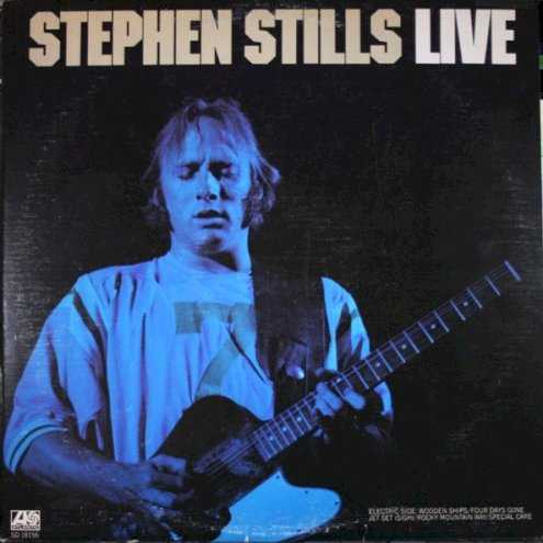 Allmusic album Review : This live record features Stephen Stills with a great voice that may be a bit weary but is, perhaps, even more emotional and personal. Separated into an acoustic side and an electric side, Stills triumphs during both sets. The electric side is highlighted by the tight "Wooden Ships," while the acoustic side shines with "Change Partners" and a frenetic version of "Crossroads."