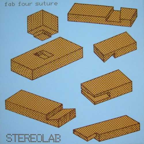 Allmusic album Review : An album and a singles collection at the same time, Fab Four Suture stitches together four limited-edition EPs Stereolab released in the fall of 2005 and spring of 2006. Over the years, the group has made a reputation for having EPs and singles -- and therefore, singles collections -- that are just as good, if not better, than their albums, as comps like Switched On and Aluminum Tunes attest. Stereolab has also always been very democratic about making sure fans can get their hands on nearly all of their more obscure releases in some form or another; while Fab Four Suture is a little different than their other collections in that it was designed to form an album upon the completion of the EP series, in terms of its quality, its on par with the bands most enjoyable comps. By combining the looser, more experimental feel of their EPs with the album format, Fab Four Suture ends up being more organic-feeling than Stereolabs previous album, the lovely but occasionally distant Margerine Eclipse. Indeed, the best moments here are more immediate than anything the band has done in a long time. "Interlock" boasts funky brass and basslines that are echoed by "Excursions into Oh, A-Oh," a driving motorik with fiery guitars that recalls the glory of Transient Random Noise Bursts with Announcements. "Plastic Mile" and "Eye of the Volcano" are examples of their sparkling, delicately dramatic pop at its finest, while "Visionary Road Maps" is lovely and mysterious, changing gears two-thirds of the way through from a insistent yet somehow bittersweet groove to a slower, slightly spooky coda. The more experimental and downright playful moods of Stereolab are also represented, respectively, by "Widow Weirdo," a quick-shifting track that has an odd, almost ugly little guitar lick as its only constant, and the fizzy, revved-up "Vodiak." After hearing Fab Four Suture in its album form, the EPs tend to feel like puzzle pieces without any instructions; on their own EP, the two parts of "Kybernetica Babicka" felt slight and disappointing, but they work well as the albums opening and closing themes. Even more than Margerine Eclipse, Fab Four Suture sounds like Stereolab has adapted -- if not fully healed -- from the loss of Mary Hansen, and its fitting that the groups first full-length album for Too Pure in over a decade finds them consolidating their strengths rather than completely reinventing their sound. fab_four_suture