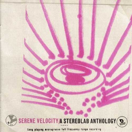 Allmusic album Review : Whittling Stereolabs impressive (in terms of both size and quality) discography down to a single-disc retrospective is a daunting task, but Rhinos collection handles it well enough that only the fussiest completists could complain. Granted, Serene Velocity -- a title so apt it feels like it was borrowed from some long-lost, limited-run Lab 7" -- gets a head start by concentrating on the bands output during their time with Elektra, but thats still 13 years, seven albums, and several EPs worth of material to choose from. Nevertheless, the collection hones in on each releases definitive tracks with lock-groove accuracy: "Jenny Ondioline" and "Crest" capture Transient Random Noise-Bursts with Announcements bracing, droning sound, while "Ping Pong" and "Wow and Flutter" reflect the more overtly pop direction of Mars Audiac Quintet. Emperor Tomato Ketchup is the only album to have three tracks culled from it ("Cybeles Reverie," "Metronomic Underground," and "Percolator"), all of which show how the group incorporated jazz, funk, hip-hop, and chamber pop into what many consider their masterpiece. The more abstract, aloof feel of Stereolabs work from Dots and Loops to Sound-Dust is well-represented by "Brakhage," "Infinity Girl," and "Double Rocker," while "Vonal Declosion" and "...Sudden Stars" mark Margerine Eclipses return to poppier terrain. Indeed, the whole collection is so even-handed that it may bore long-term fans (the inclusion of Sound-Dusts "Space Moth" instead of its lead single, "Captain Easychord," is the only remotely controversial choice here), but it works very well as a primer for new listeners. serene_velocity_a_stereolab_anthology