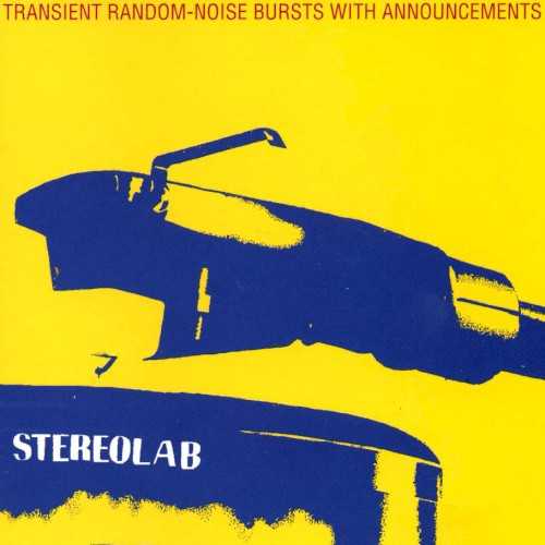 Allmusic album Review : Though it was the groups major-label debut, Stereolabs Transient Random-Noise Bursts With Announcements showed no signs of selling out. If anything, its one of the most eclectic and experimental releases in Stereolabs early career, emphasizing the groups elongated Krautrock jams, instrumentals, and harsh, noisy moments. The album begins and ends with smooth, sensual washes of sound like "Tone Burst" and "Lock-Groove Lullaby" and smoothly bouncy pop songs like "Im Going Out of My Way." These softer, more accessible moments surround complex and varied compositions such as "Analogue Rock," "Our Trinitone Blast," and "Golden Ball," which, with its distorted vocals and shifting tempos, serves as an appetizer for "Jenny Ondioline." A hypnotic, 18-minute epic encompassing dreamy yet driving pop, a Krautrock groove, forceful, churning guitars, and a furious climax, its the most ambitious -- and definitive -- moment of Stereolabs early years. But Transient Random-Noise Bursts With Announcements also features quietly experimental pieces such as "Pause," a slightly spooky song that uses distorted whispers as a rhythm track and places fluttery keyboards and Laetitia Sadier and Mary Hansens sweet, slightly alien harmonies atop it. Likewise, the very sexy, very French "Pack Yr Romantic Mind" reveals the growing influence of 50s and 60s easy listening on the groups musical direction. If Switched On and Peng! defined the bands essential sound, Transient Random-Noise Bursts With Announcements expanded it, reaffirming Stereolabs place as one of the most innovative and evolving groups of the 90s. transient_random_noise_bursts_with_announcements